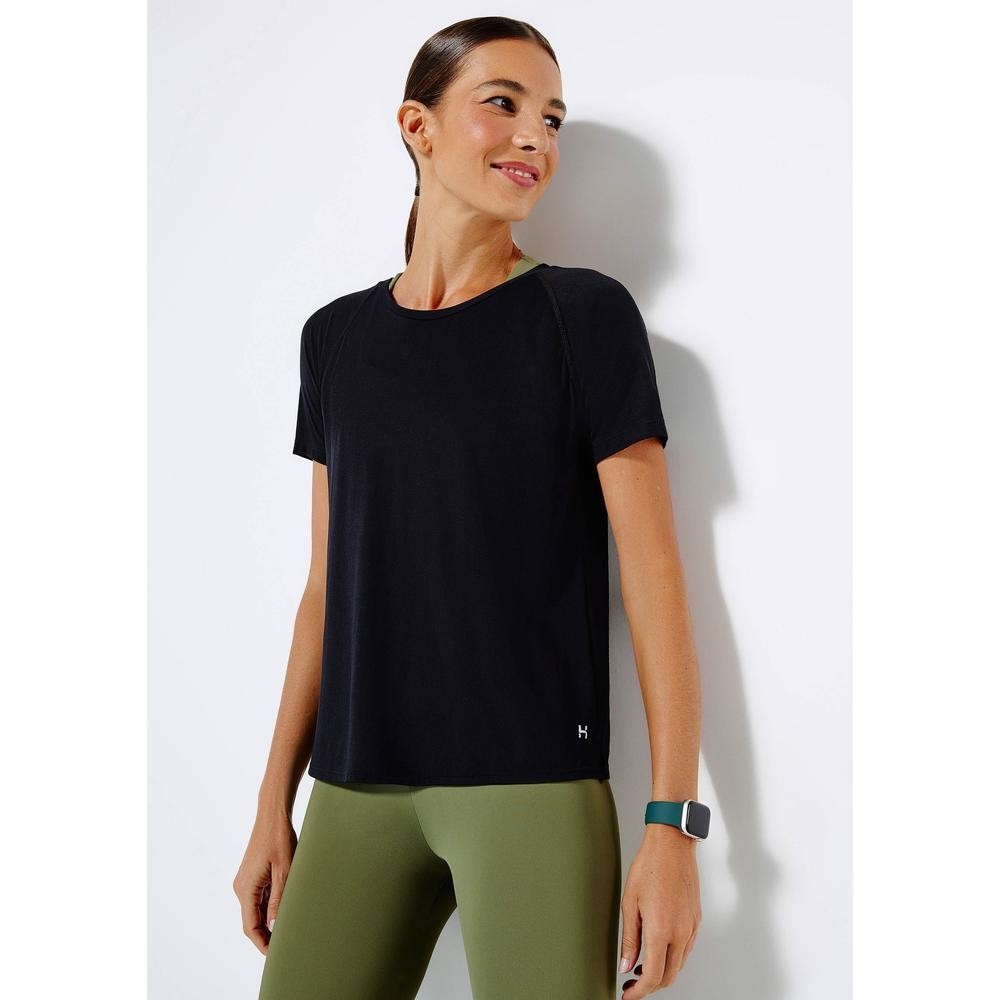 Camiseta Esportiva Feminina Com Transpasse Easy Care Hering Sports - Sports & Outdoors