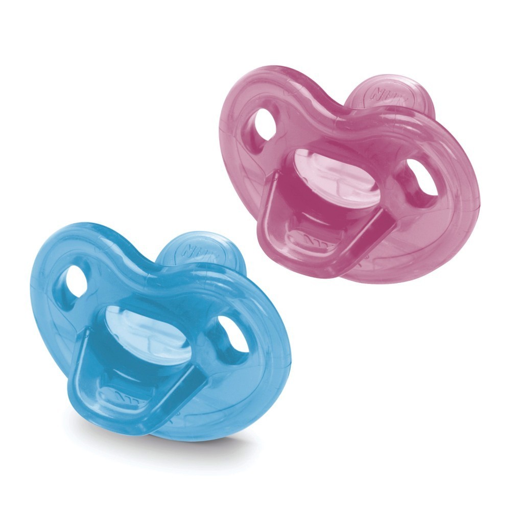 CHUPETA NUK FASE 2 DE 6 A 18 MESES SENSITIVE SOFT 100% SILICONE ORTO