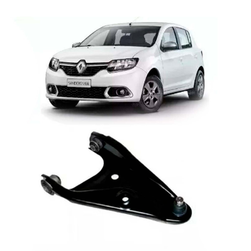 Bandeja Sandero 2007 À 2019 Lado Direito Completo com Pivô Pronto para Instalação