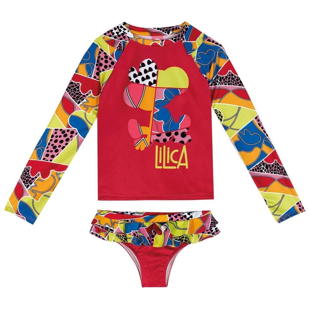 Conjunto Manga Longa Com Proteção UV Menina Lilica - Baby & Kids Fashion