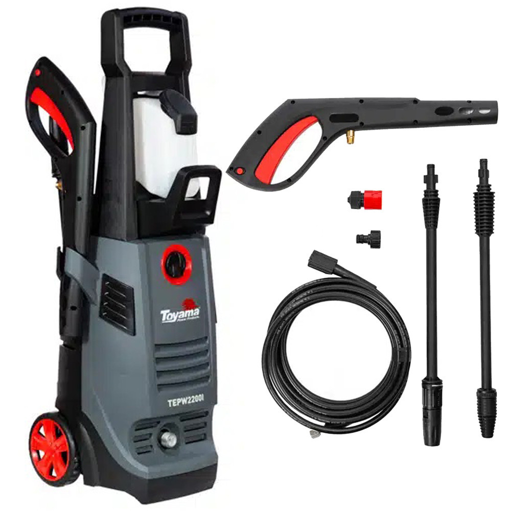 Lavadora de Alta Pressão 1800W 2030Psi Motor Indução Toyama - Home & Living