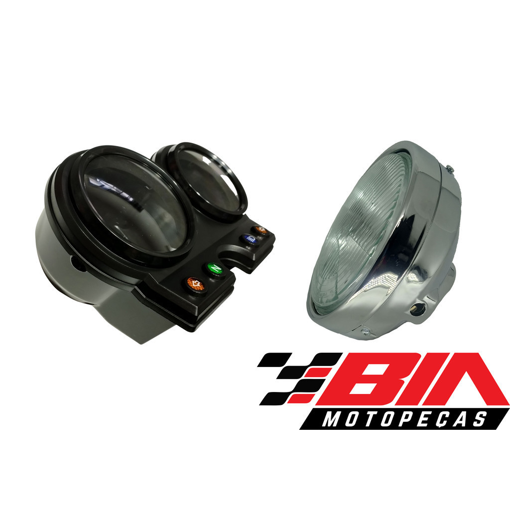 Carcaças Painel Superior Inferior  Farol Honda Cb 500 1998 1999 2000 2001 02 03 04 05 Capa Velocímetro Mostrador Painel