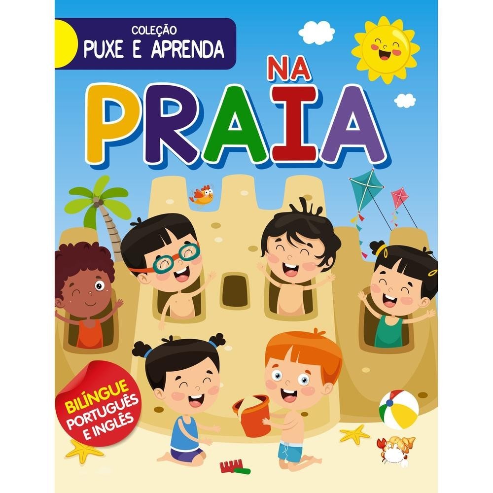 Coleção Puxe e Aprenda - Na Praia