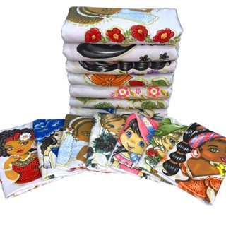 Panos De Prato Boneca 7 Tipos Com 3 Panos De Cada / Saia Crochê Com Glítter Kit C/21 Unidades Bonequinhas Artesãs em Oferta na Shopee