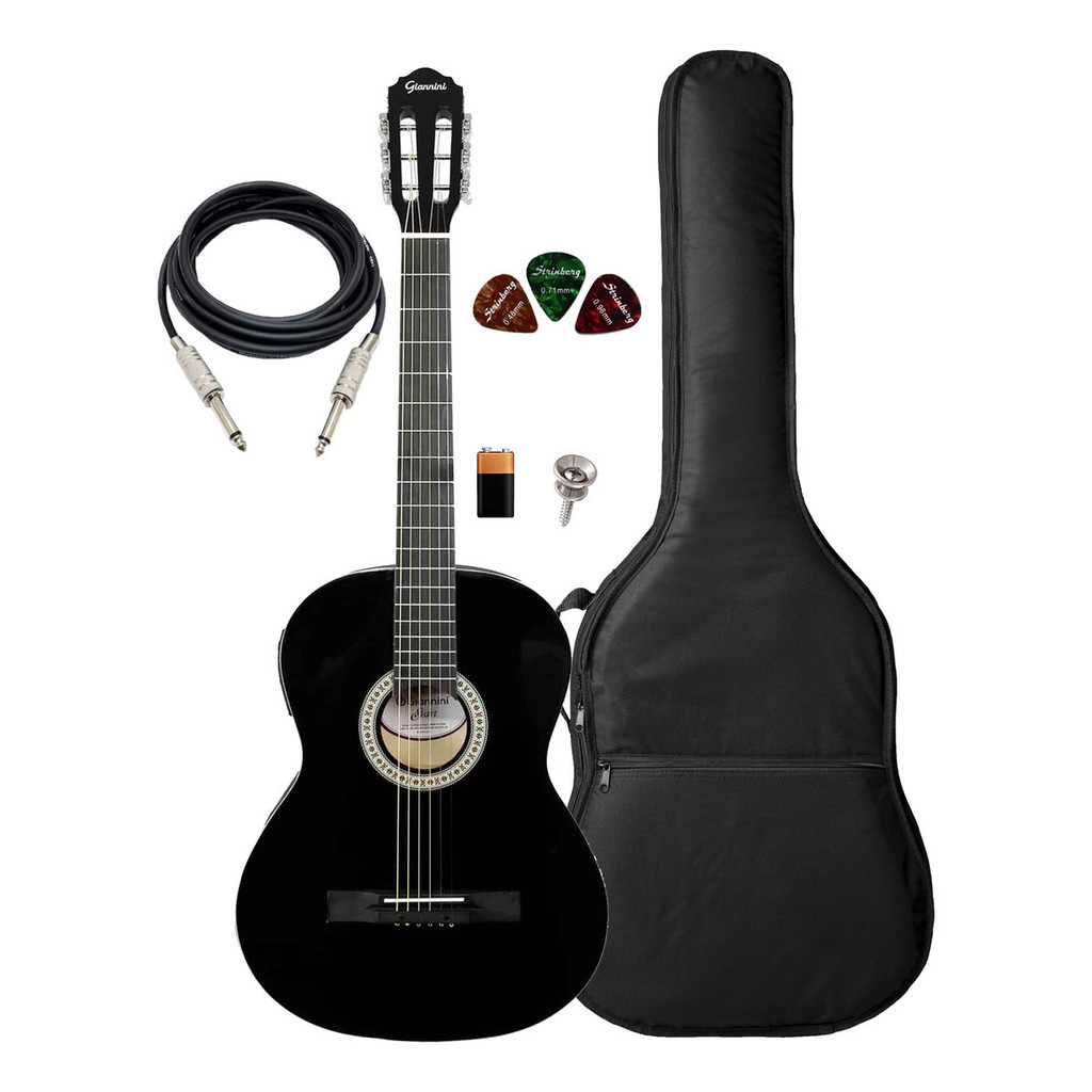 Violão Giannini Eletroacústico Start S-14 Aço C Capa Luxo