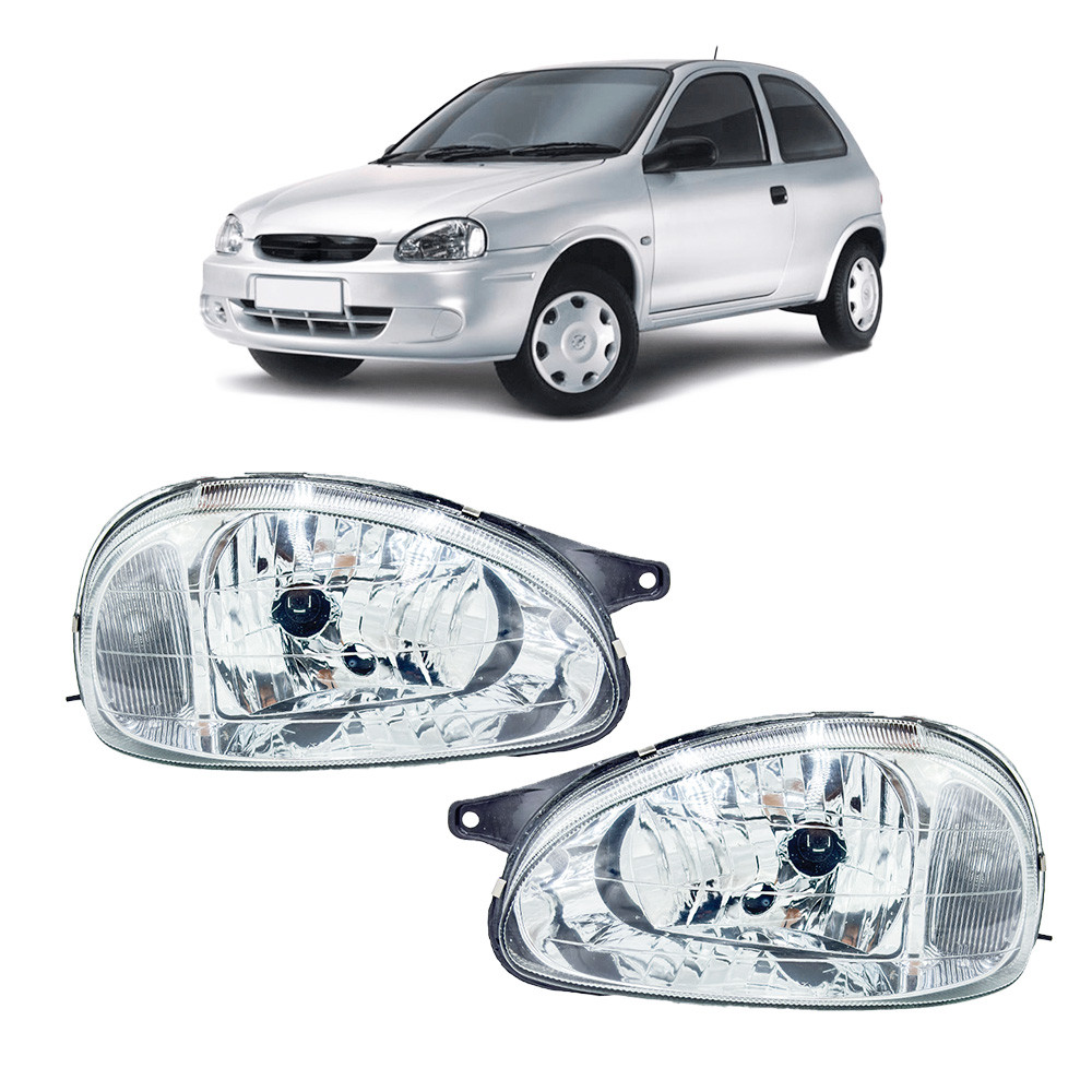 Par Farol Corsa 94 A 2002 Classic 96 A 2009 Cromado