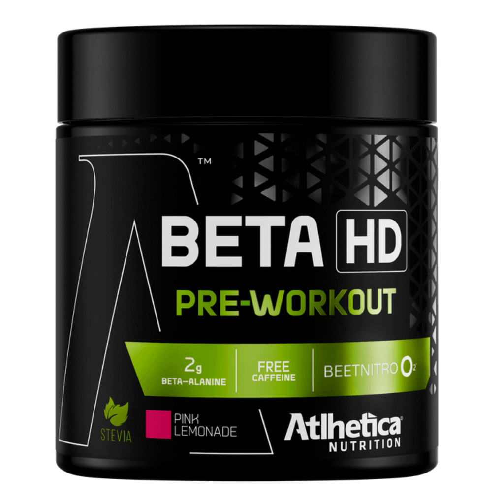Beta Hd Pre Workout W/ Stevia 240g Athletica Nutrition em Oferta na Shopee