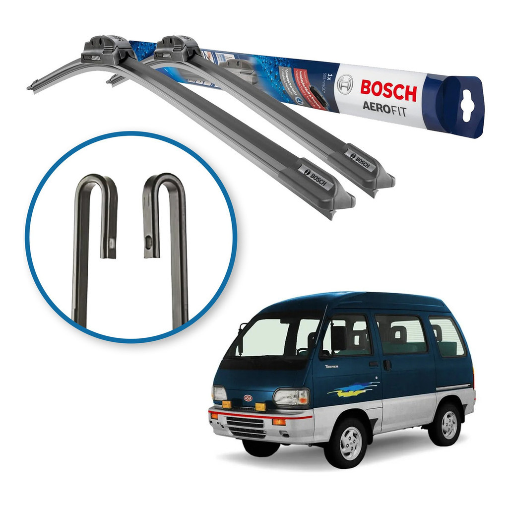 Palheta Limpador Parabrisa Original Bosch Asia Motors Towner 1993 A 2003
