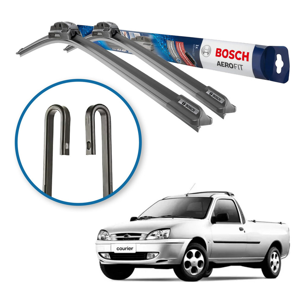 Palheta Limpador Parabrisa Original Bosch Ford Courier 1997 A 2013