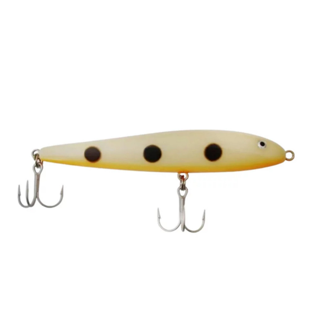 Isca Artificial Pesca Superficie  ISCA REBEL JUMPIN MINNOW T20-590AASC ORANGE BELLY 11,4cm
