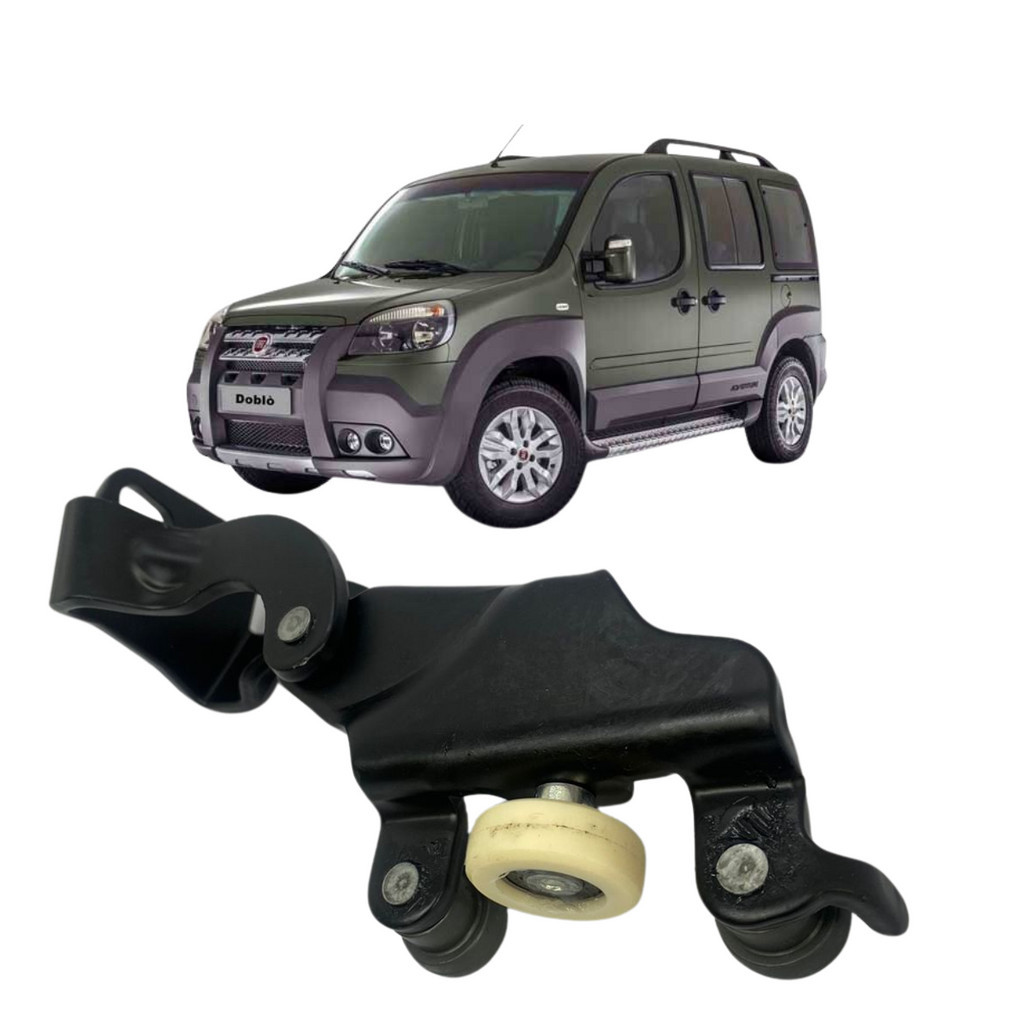 Guia Central Doblo Carrinho Porta Corrediça Lado Esquerdo em Oferta na Shopee