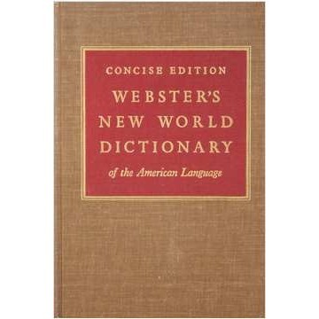 Webster New World Dictionary of the American Language Concise Edition autor David B. Guralnik