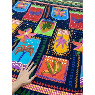 Tecido Viscose Estampa Digital 100% Viscose 1mt x 140cm