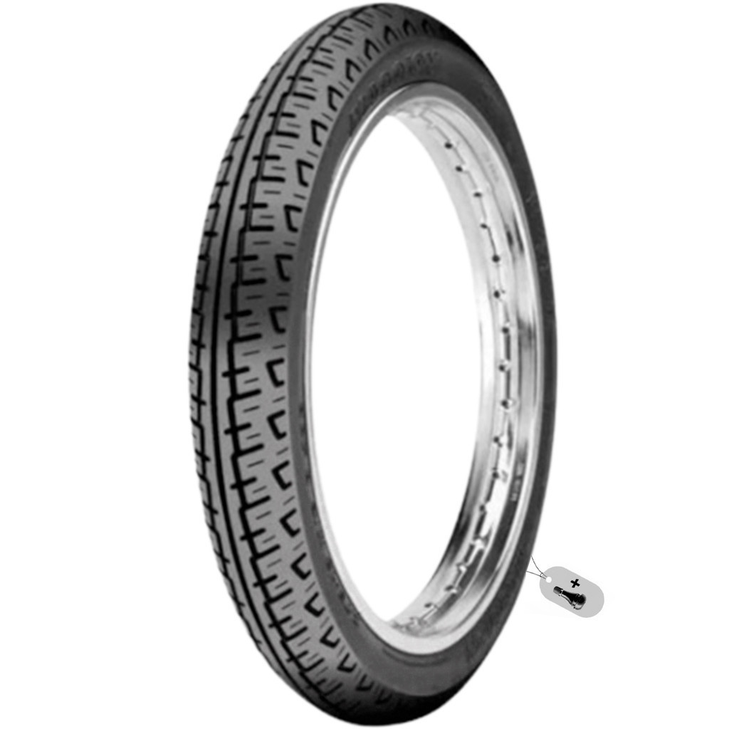 Pneu Para Moto Winner 275-18 Dianteiro Maggion Para Uso Sem Câmara + 1 Válvula de Brinde