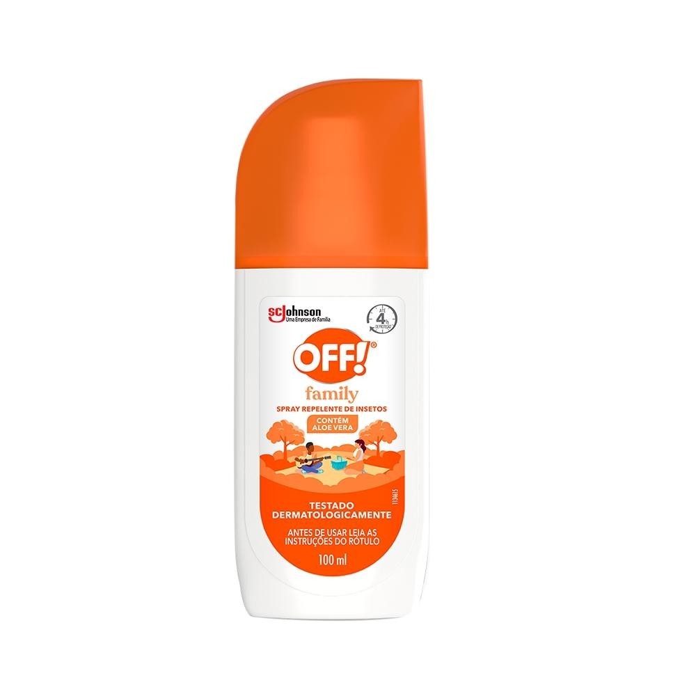 Repelente Spray Off Family 4h 100ml - Beauty