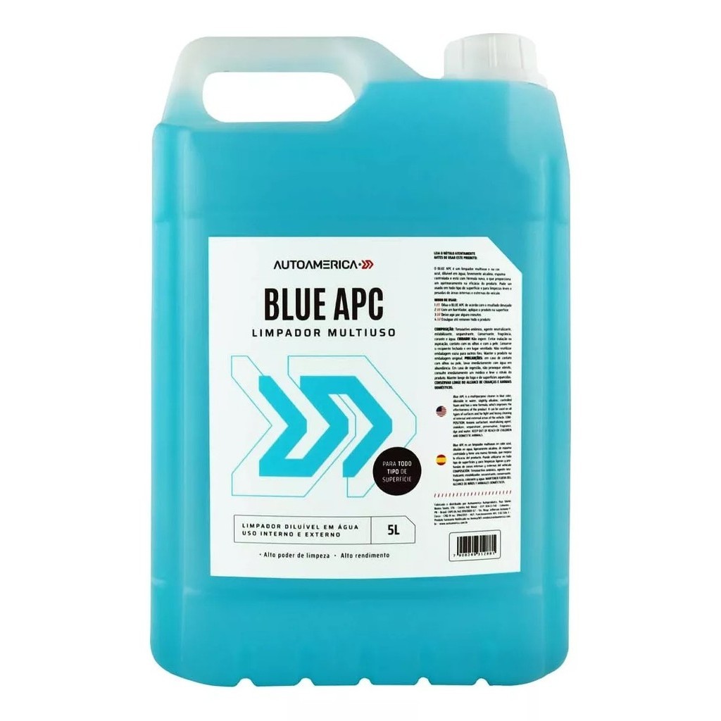 Limpador Multiuso Blue Apc Autoamerica 5 L