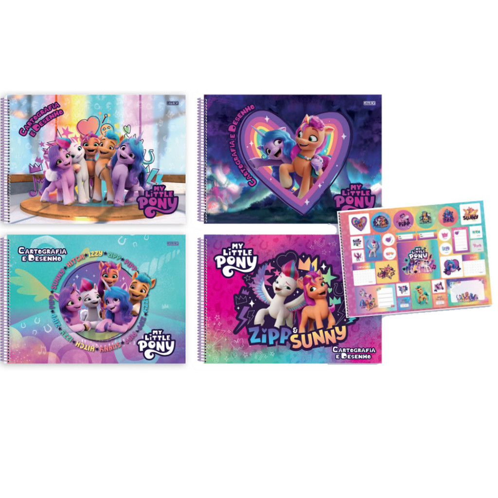 CAD CARTOGRAFIA ESPIRAL   60F  MY L PONY   SAO DOMINGOS   10518 - Stationery