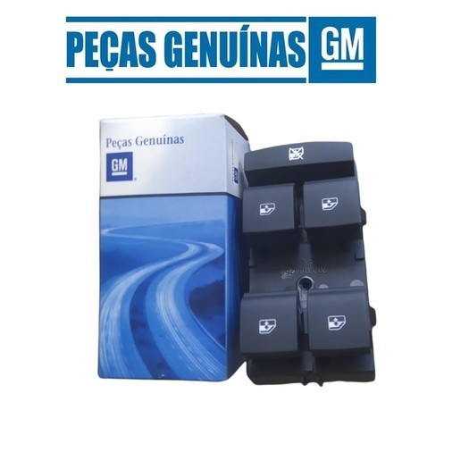 Interruptor Botão vidro porta dianteira LE Cobalt Onix Prisma 95188246  GM