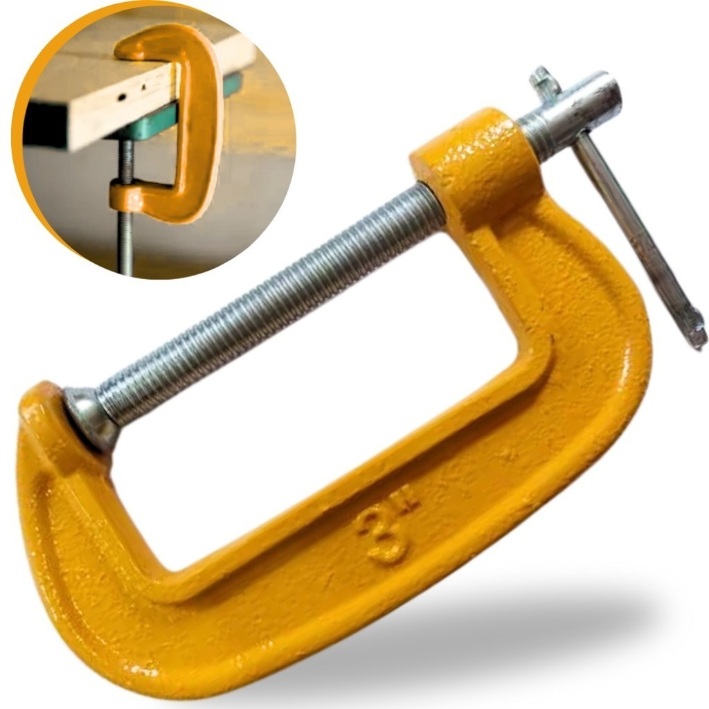 Grampo Sargento Fixação Tipo C 3 Polegadas Beltools