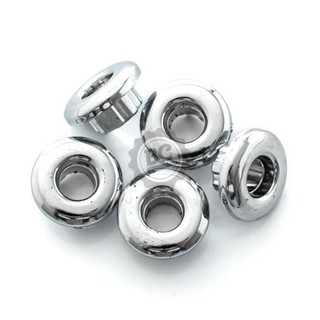 Respiro de Tambor Torelli TRC05 Kit com 5 Unidades com 8mm de diâmetro e acabamento cromado