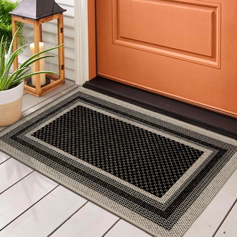 1 Tapete Porta Capacho Grande Antiderrapante Js Mopt 50x80 em Oferta na Shopee