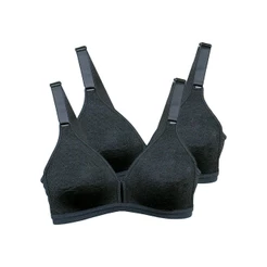 Kit com 2 Sutiãs sem Aro e sem Bojo Olimpo Demillus 61019
