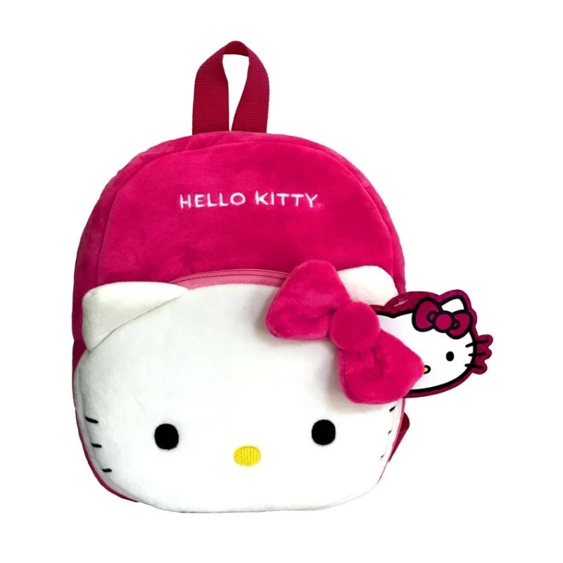 MOCHILA INFANTIL PELUCIA HELLO KITTY - CANDIDE 2833