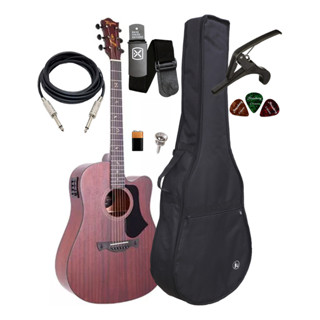 Violão Ele/ac Juninho Afram Tagima Dkmop C/ Capa E Kit em Oferta na Shopee