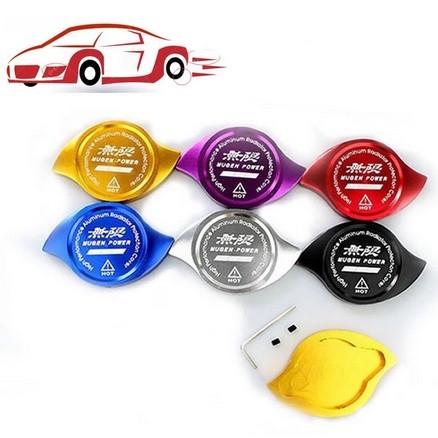 Capa Tampa Radiador Mugen Honda Civic Fit City Hrv Cr Si Vti -- //