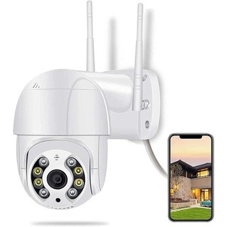 Wifi Hd 1080p A8 Câmera de Segurança, Câmera Ip Icsee Prova D'água Infravermelho Externa（Smartcamera-A08）