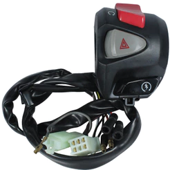 Interruptor de partida botão com pisca alerta NXR160 Bros 2015 a 2022 modelo CB500
