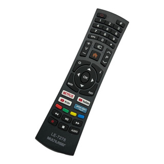 Controle Remoto Para Tv Multilaser Led Smart 4k Tl032 Tl027