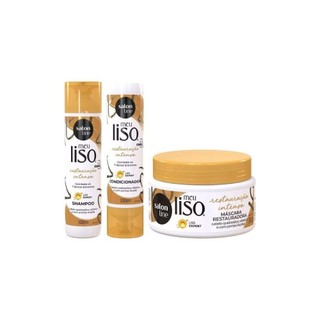 Kit Restauração Intensa Meu Liso Salon Line em Oferta na Shopee