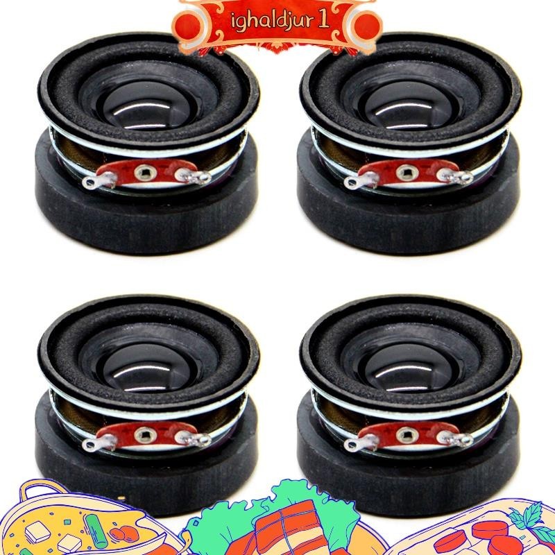 4PCS 1.5 Inch Alto-Falante De Áudio 4Ω 3W Multimídia Baixo De 40mm DIY Mini Som Para Home Theater ighaldjur1