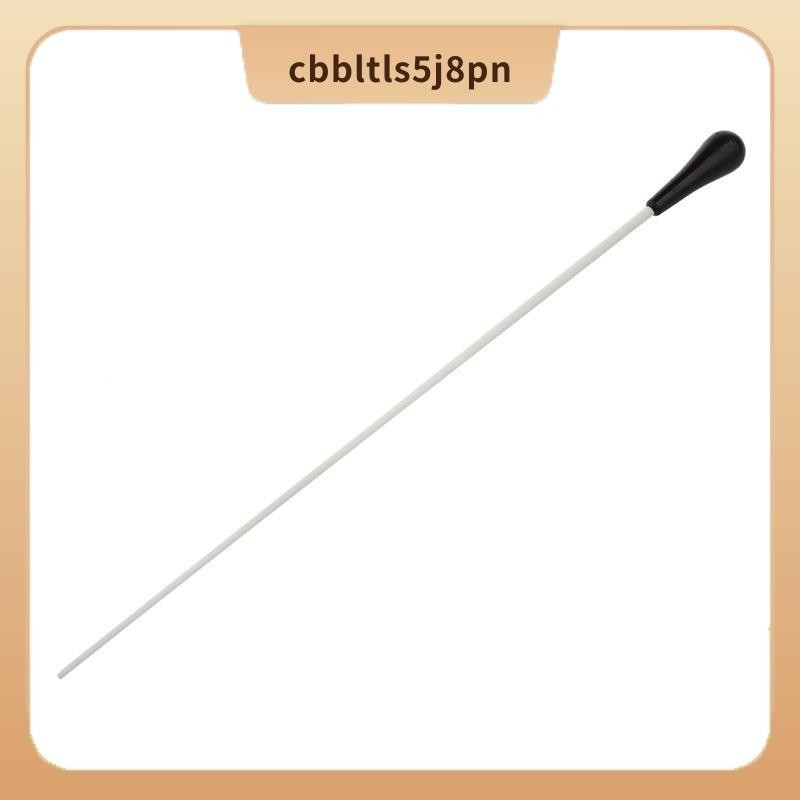 Novo ABS Preto Manusear Música Musical Maestro Baton Gift Branco 15 Polegadas