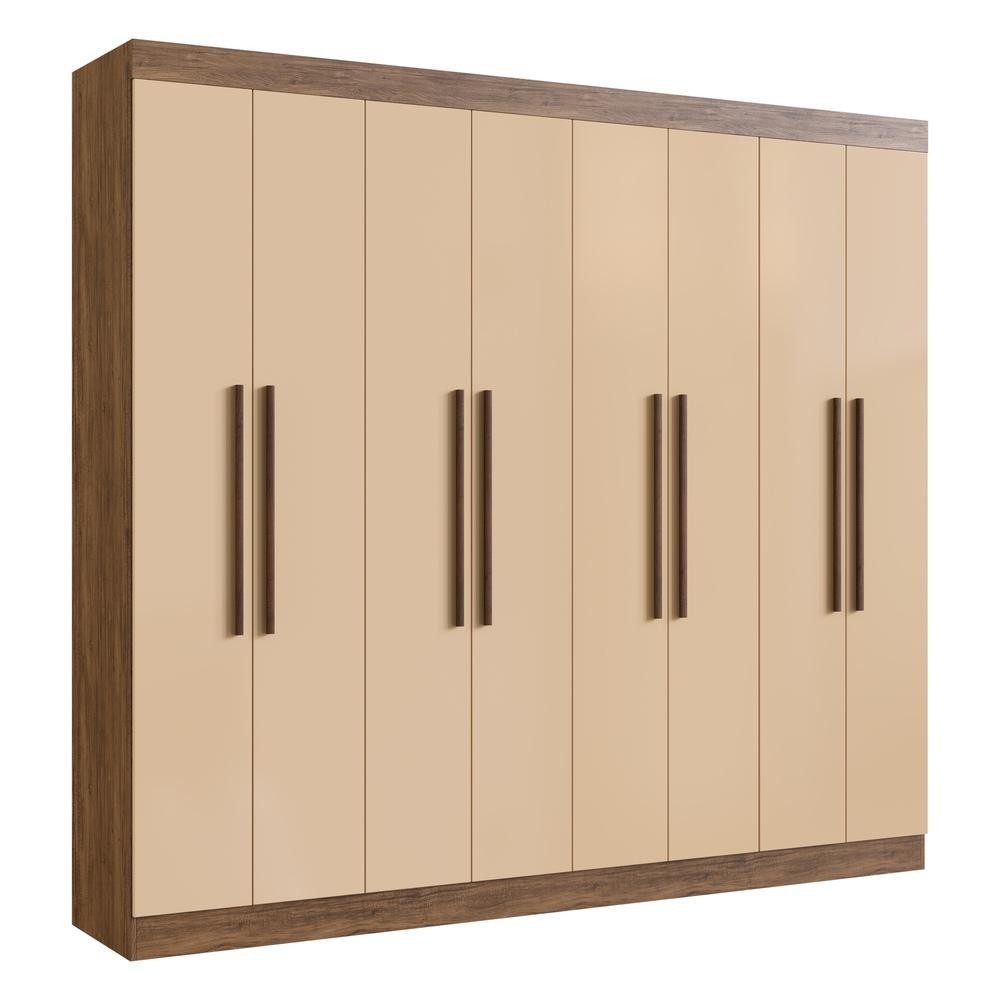 Guarda-Roupas Casal MDF 8 Portas 4 Gavetas Multimóveis CR35200 - Home & Living