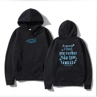 Blusa Moletom A mente é fértil, pra sonhar não tem limite MC Kevin
