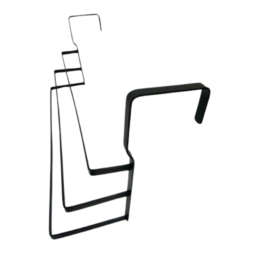 Toalheiro Para Box Porta Toalha De Box 3 Folhas 10cm