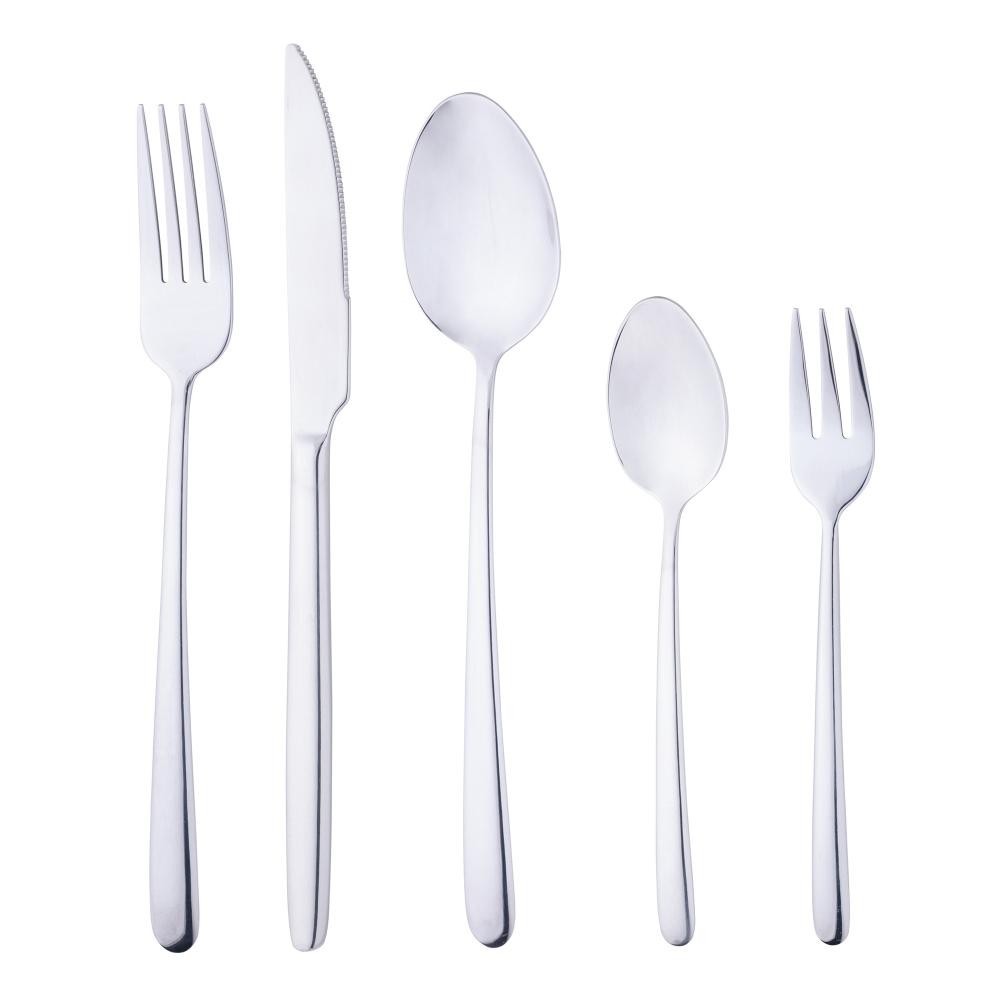 Faqueiro 30 Peças Wolff Viena de Aço Inox - Home & Living