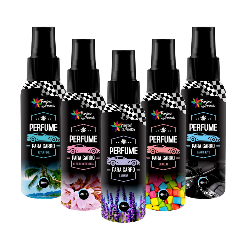 Perfume Automotivo Spray Carro Tropical Aromas