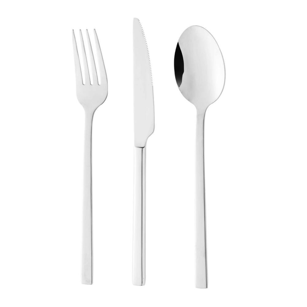Faqueiro 101 Peças Wolff Firenze de Aço Inox sem Estojo - Home & Living