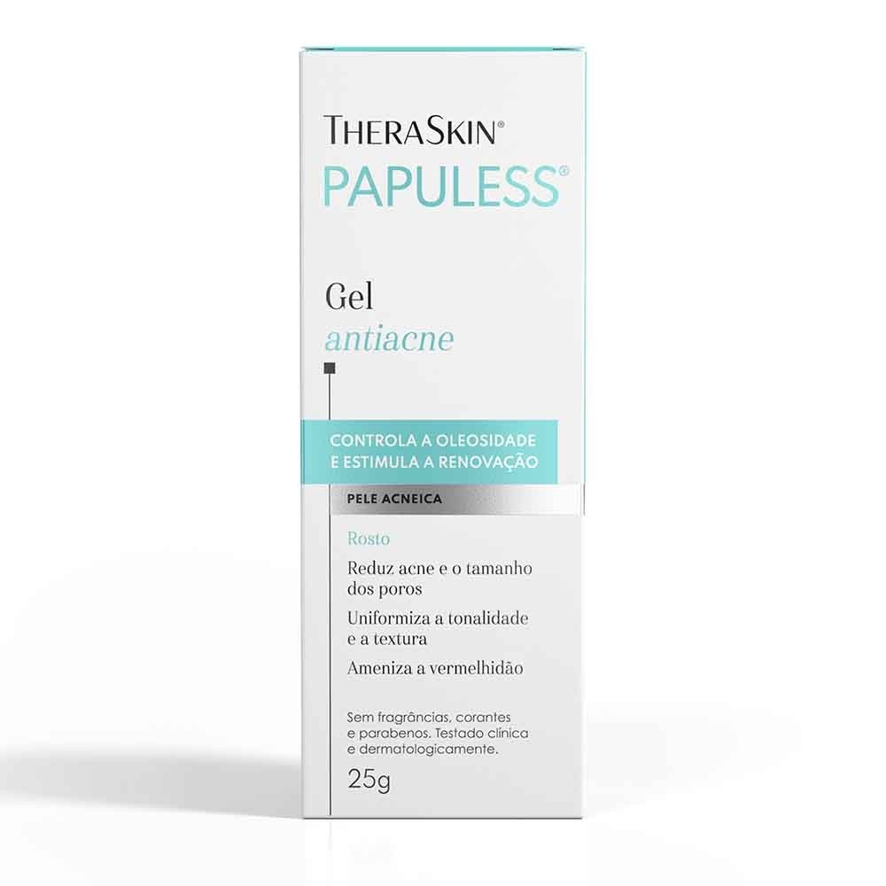 Papuless gel Antiacne 25g TheraSkin Cravos e Espinhas