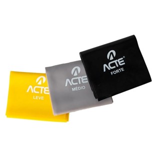 Kit 3 Faixas Elásticas Band - Acte Sports