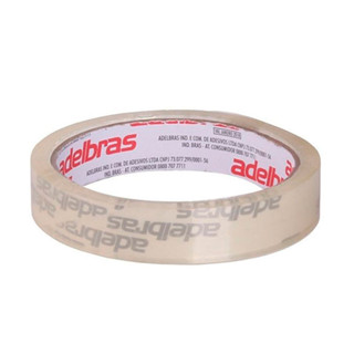 Fita adesiva Qualitape 18mmx50m Adelbras