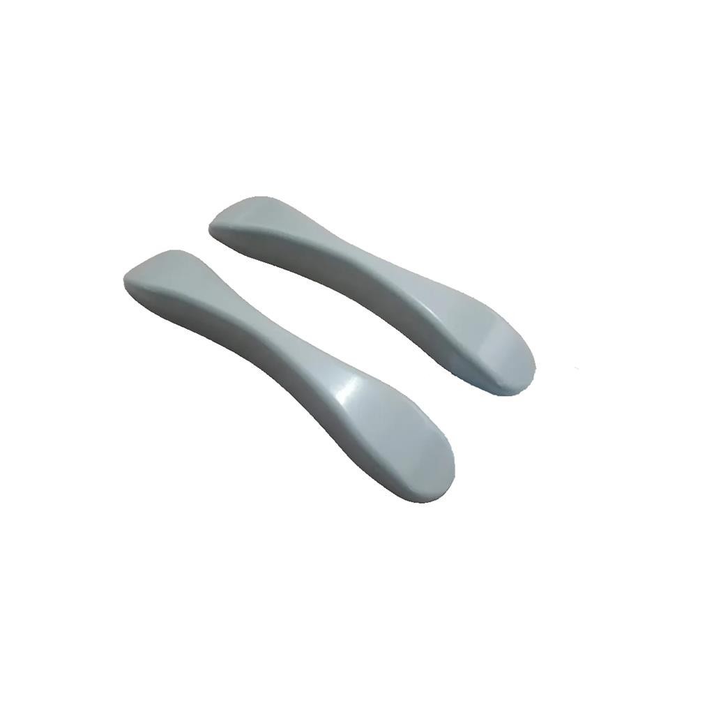 Puxador Gelopar Cinza Horizontal Ghde-220/310/410/510 - 2un
