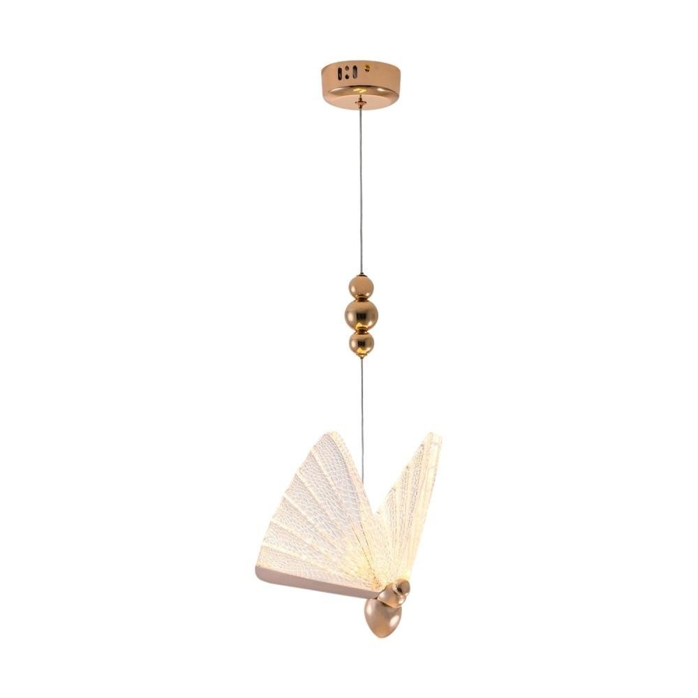 LUMINÁRIA PENDENTE 6W BIVOLT NTL002 ROSÉ GOLD NITROLUX