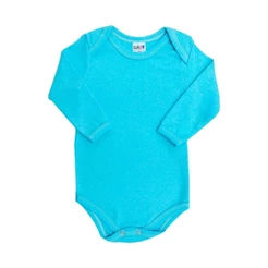 Body Bebe Menino Manga Longa Liso - Kidstok Baby