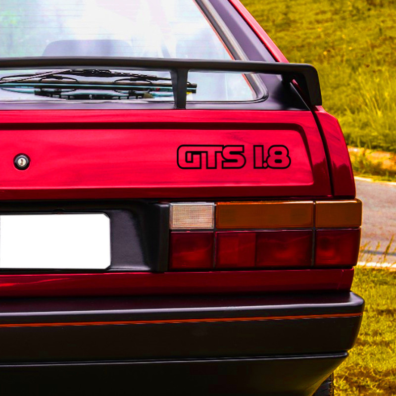 Adesivo Traseiro Volkswagen Gol GTS 1.8 1988 Genérico