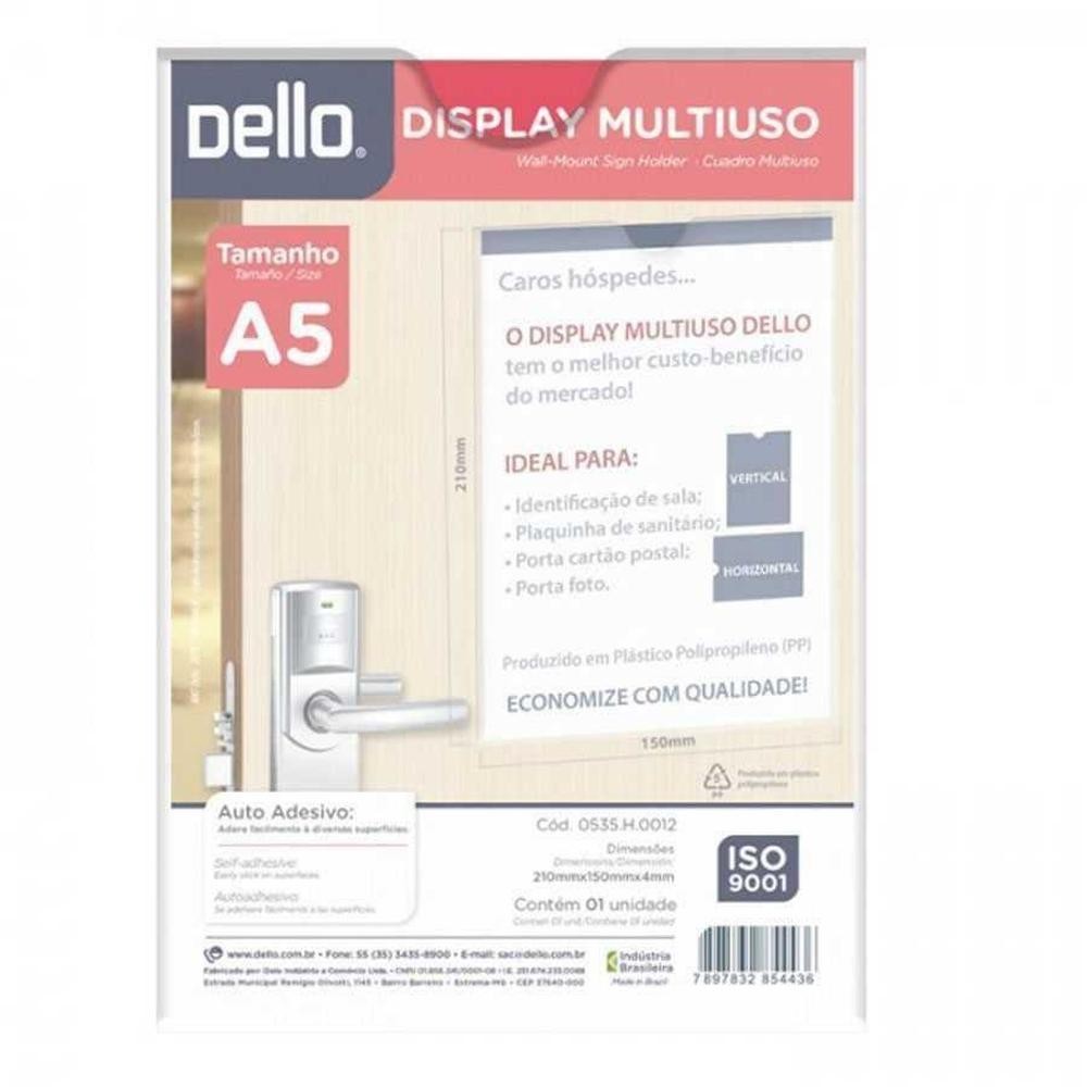DISPLAY MULTIUSO AUTO ADESIVO A5 DELLO
