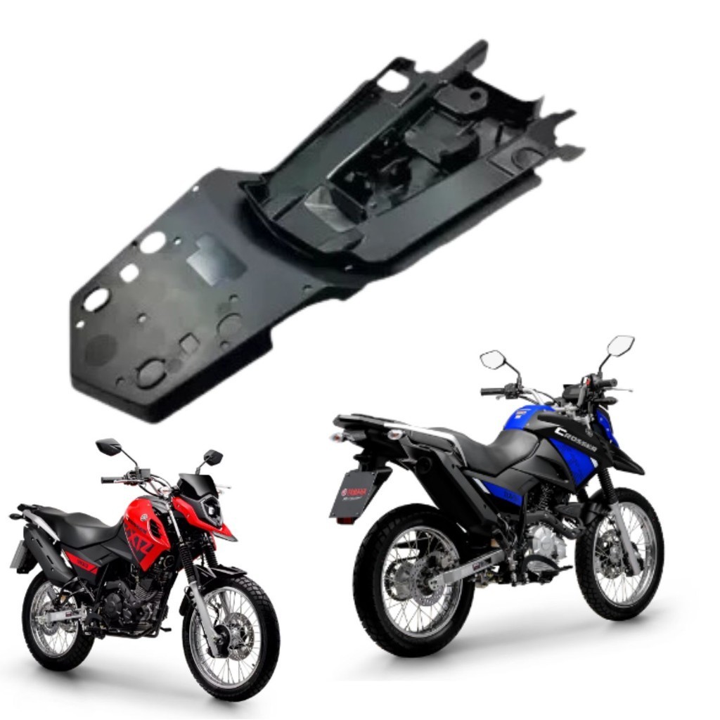 PARA LAMA TRASEIRO PRETO XTZ 150 CROSSER 2019 2020 2021